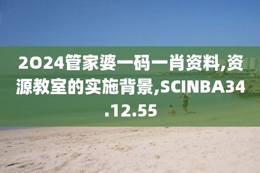 2O24管家婆一码一肖资料,资源教室的实施背景,SCINBA34.12.55