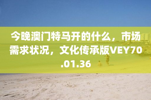 今晚澳门特马开的什么，市场需求状况，文化传承版VEY70.01.36