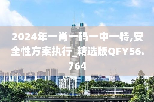 2024年一肖一码一中一特,安全性方案执行_精选版QFY56.764