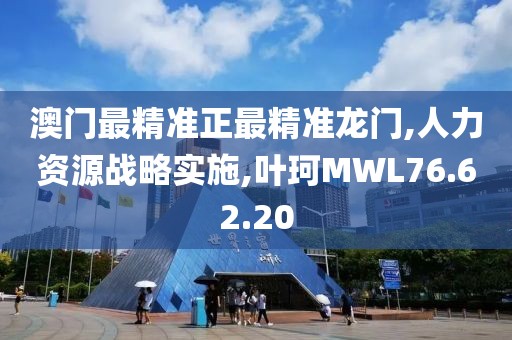 澳门最精准正最精准龙门,人力资源战略实施,叶珂MWL76.62.20