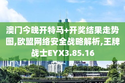 澳门今晚开特马+开奖结果走势图,欧盟网络安全战略解析,王牌战士EYX3.85.16