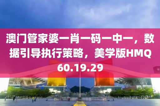 澳门管家婆一肖一码一中一，数据引导执行策略，美学版HMQ60.19.29