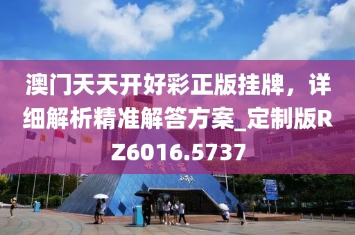 澳门天天开好彩正版挂牌，详细解析精准解答方案_定制版RZ6016.5737