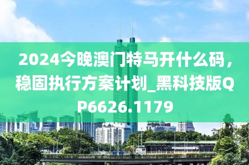 2024今晚澳门特马开什么码，稳固执行方案计划_黑科技版QP6626.1179