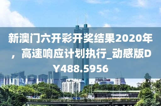 新澳门六开彩开奖结果2020年，高速响应计划执行_动感版DY488.5956