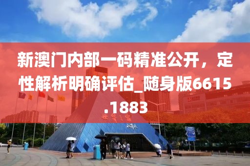 新澳门内部一码精准公开，定性解析明确评估_随身版6615.1883